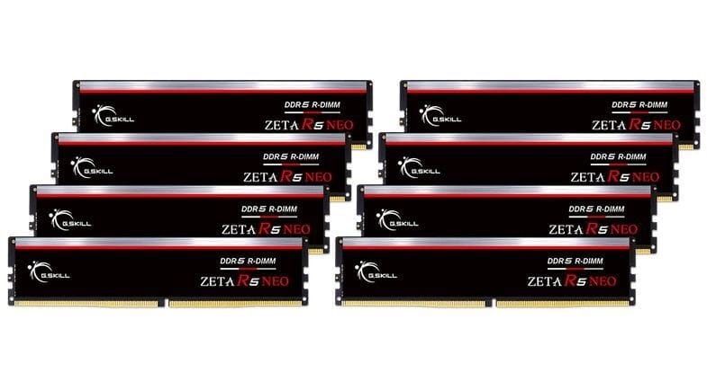 G.Skill Zeta R5 Neo 256GB (8x32GB) DDR5-6000 Memory