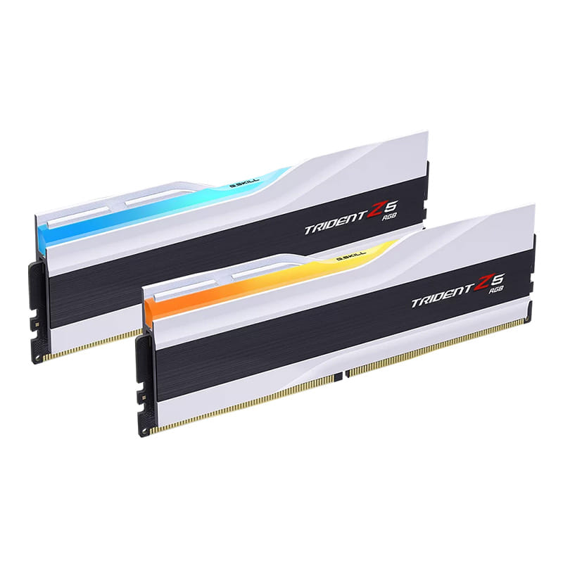 G.Skill Trident Z5 RGB 64GB (2X32) DDR5-6400 Memory - White