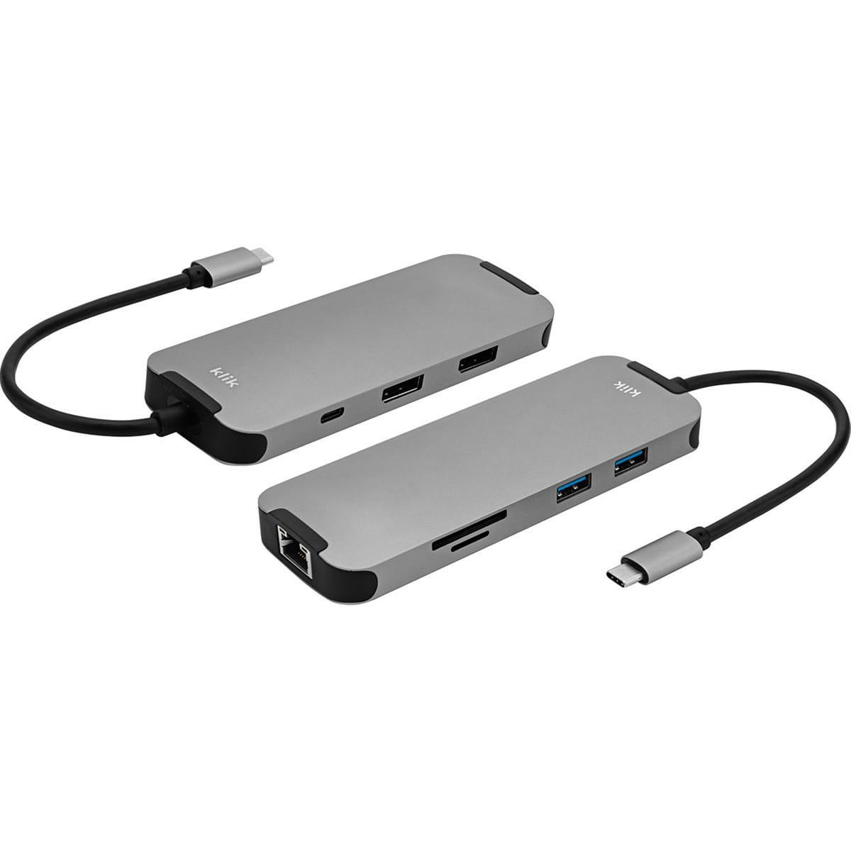 Comsol Klik USB-C Dual DisplayPort Multi-Port Adapter
