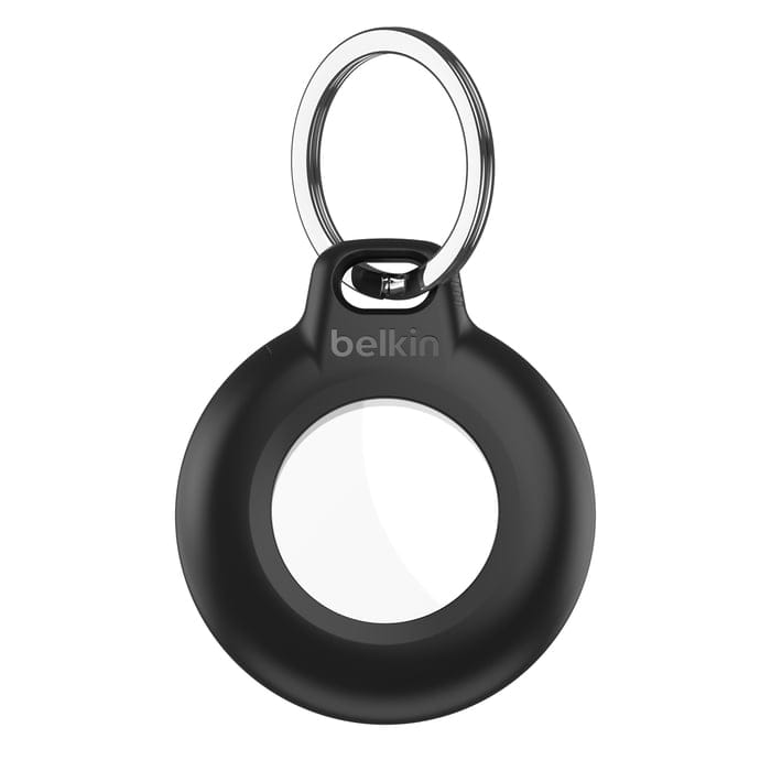 Belkin AirTag Key Ring Black Water ProofSecure