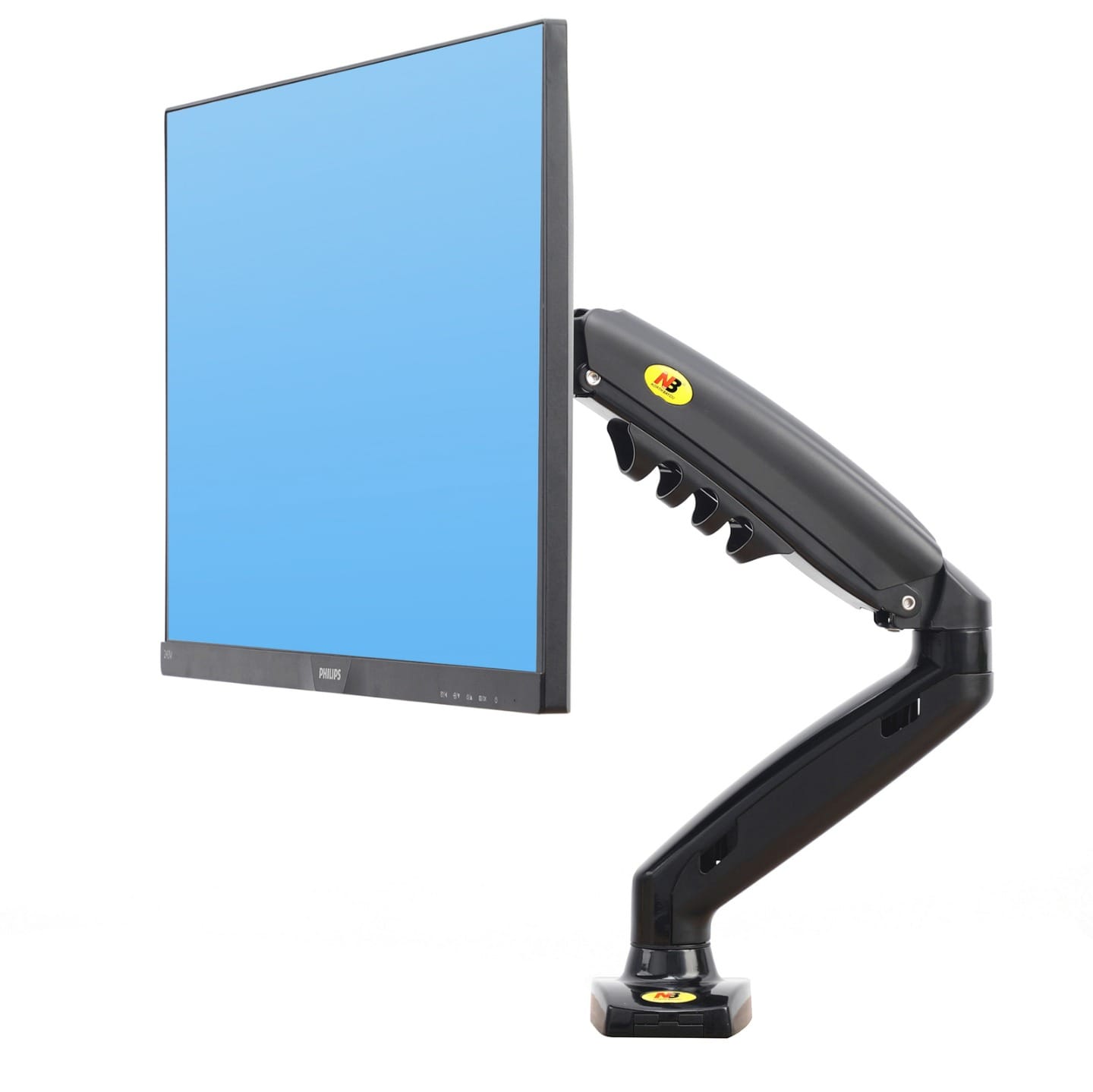 North Bayou Model F80 Gas Strut Desktop Monitor Mount 2-9kg