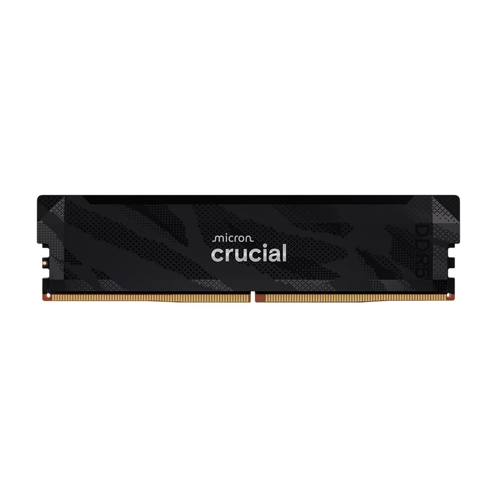 Crucial Pro 16GB (1x16GB) DDR5-6400 UDIMM Memory - Black