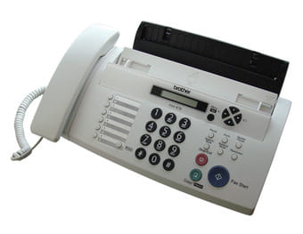 Brother FAX-878 Thermal Transfer G3 Fax Machine With Phone