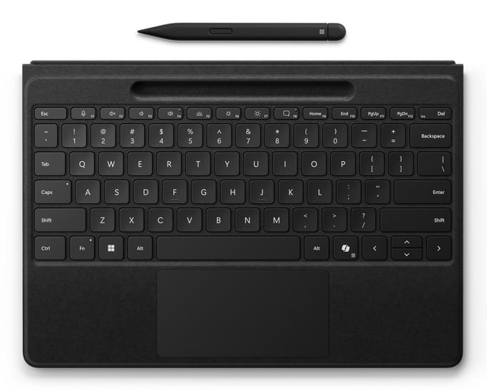 Microsoft Surface Pro Flex Keyboard with Slim Pen 2 - Black