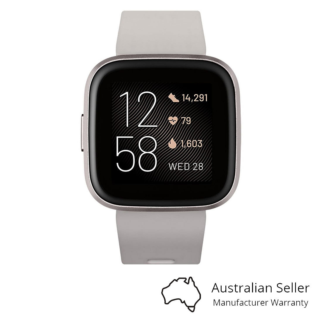 Fitbit versa cheap aluminium grey