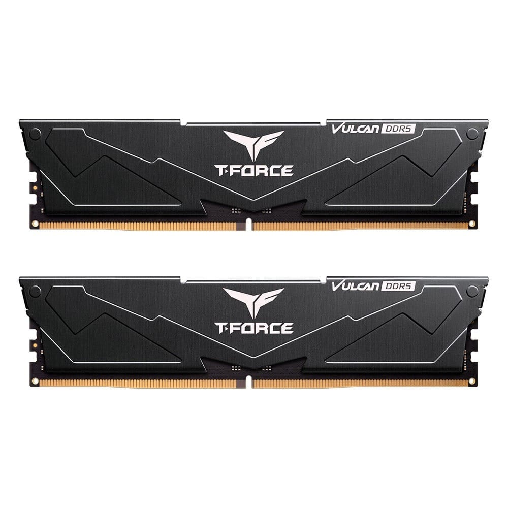 T-Force Vulcan DDR5 16GB (2x8GB) 5600MHz CL40 Black
