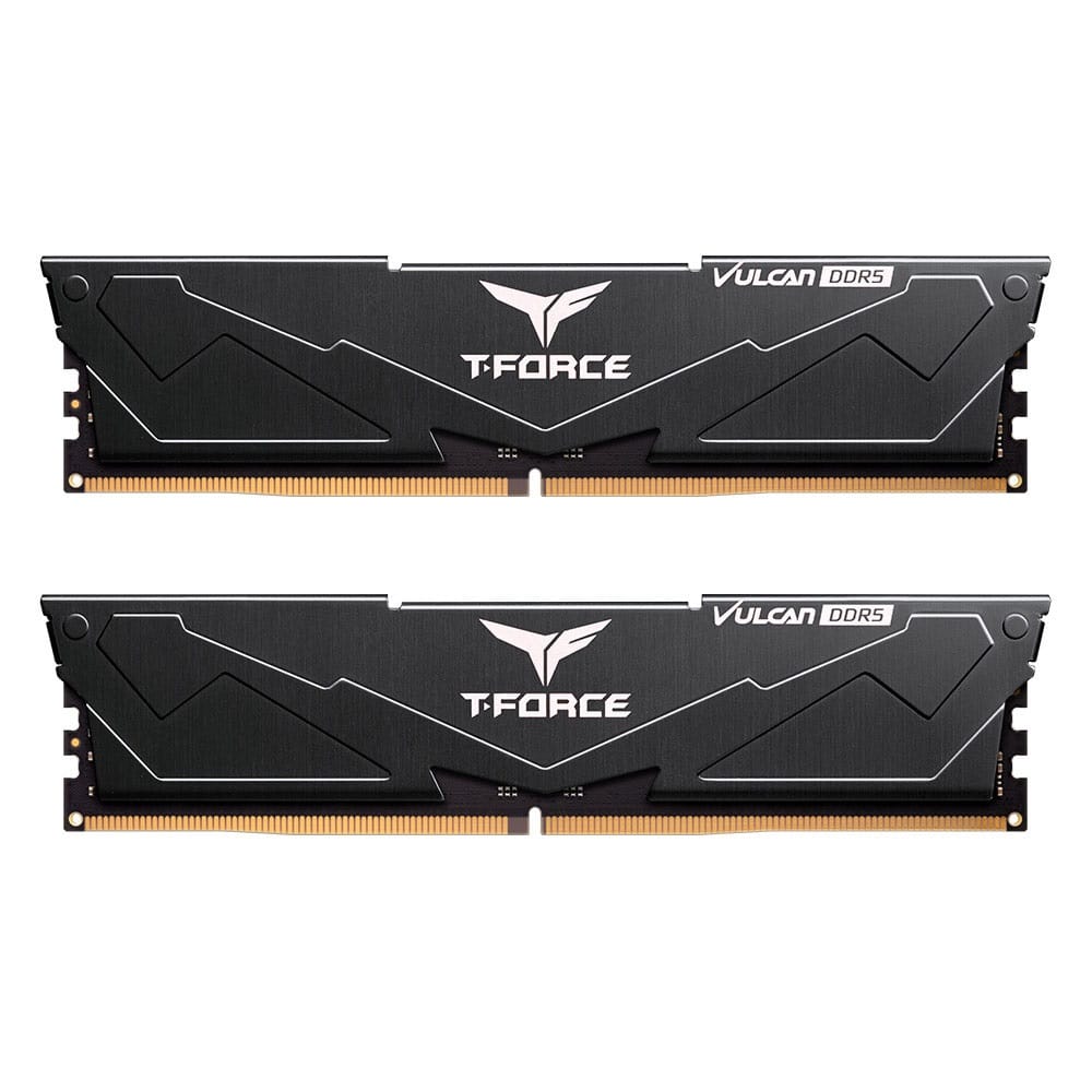 T-Force Vulcan DDR5 32GB (2x16GB) 6000MHz CL38 Black
