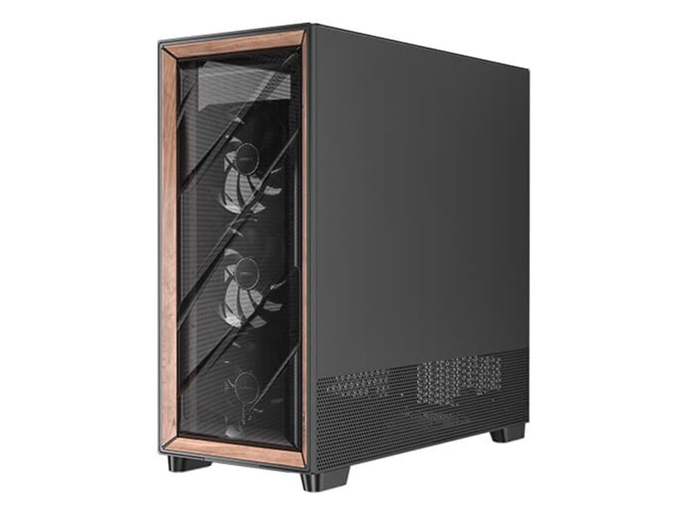 Antec FLUX PRO E-ATX Premium Walnut Case