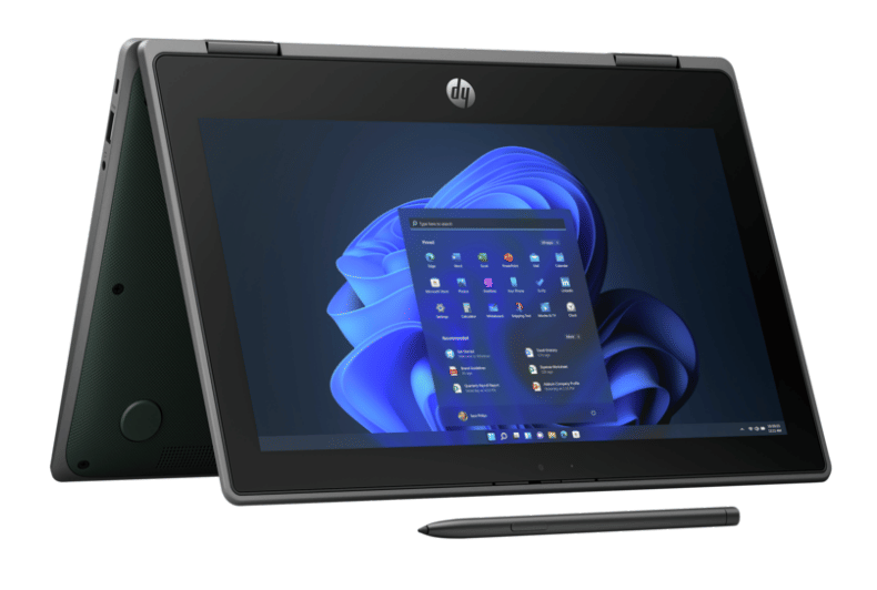 HP K12 Fx360 G11 11.6" HD Touchscreen Laptop, N200, 8GB RAM, 128GB SSD, Windows 11 Pro