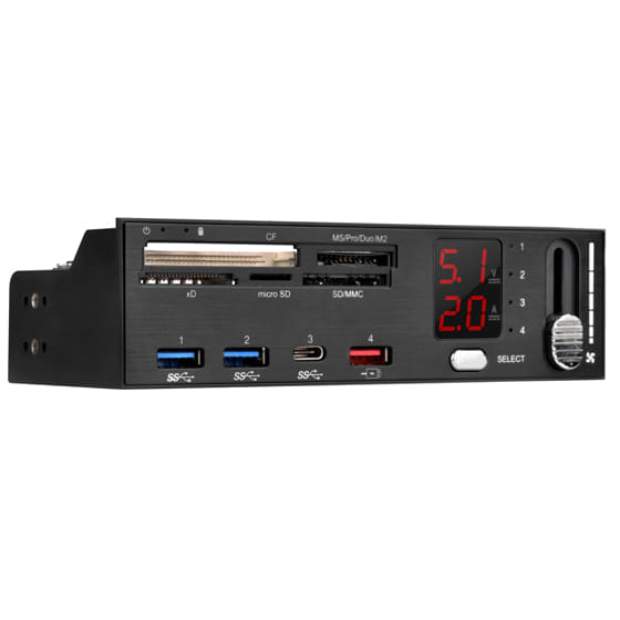 SilverStone FP59 Multi-Functional 5.25inch Drive Bay