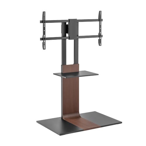 Brateck Heavy Duty Modern TV Floor Stand With Shelf