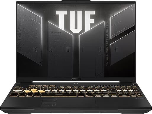 Asus TUF Gaming F16 16" FHD+ 144Hz Laptop, Core 5-210H, 64GB RAM, 4.5TB (512GB + 4TB) SSD, RTX 4050, Windows 11 Home