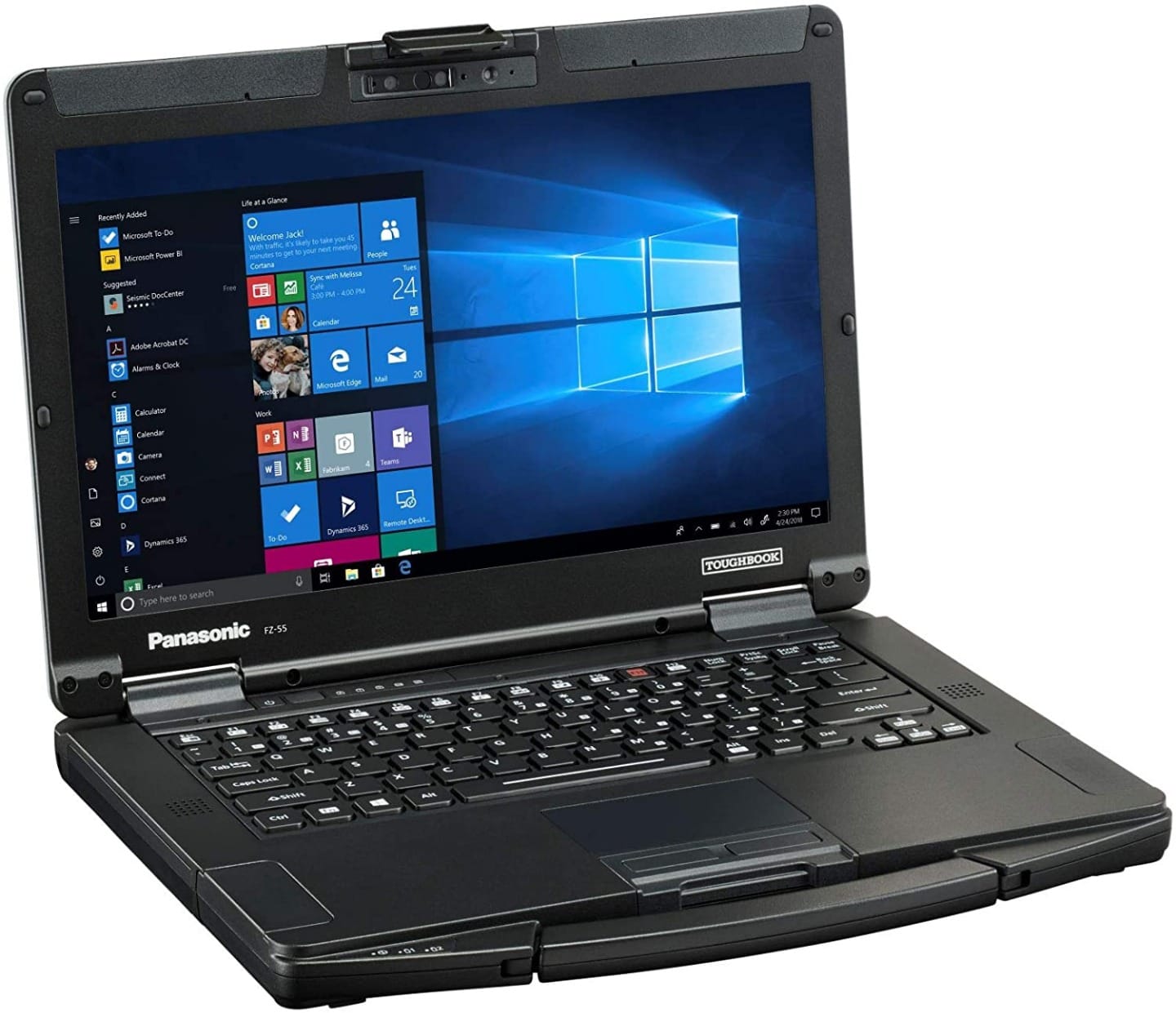 Panasonic Toughbook FZ-55 14" Full HD Touchscreen, i7-8665U, 16GB RAM, 256GB SSD, Windows 10 Pro