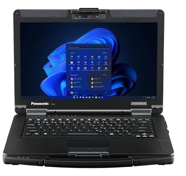 Panasonic Toughbook 55 14" FHD Mk2 Laptop, i5, 8GB RAM, 256GB SSD, Windows 11 Home, Webcam