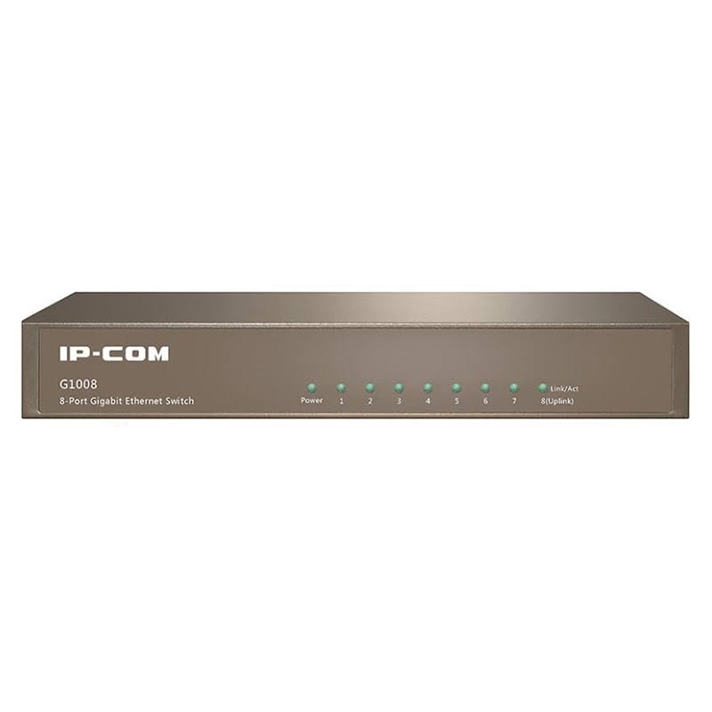 IP-COM (G1008) 8-Port Gigabit Unmanaged Switch