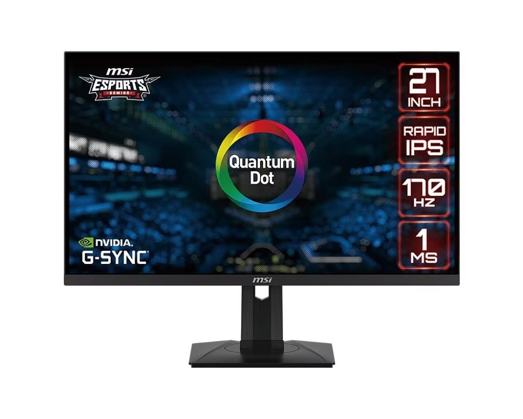 (Refurbished) MSI G274QPF-QD 27" WQHD IPS 1ms 170Hz GSync Monitor