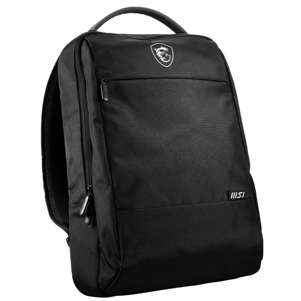 MSI 15.6 17.3 Essential Backpack Laptop Bag Black