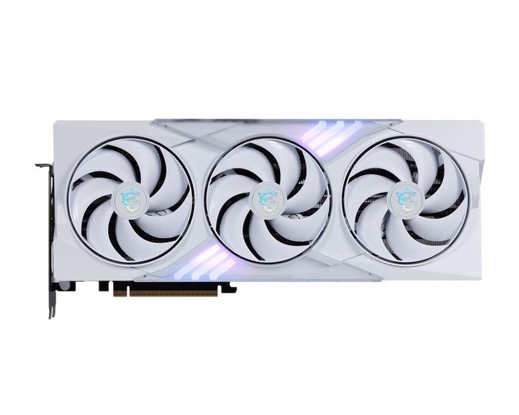 MSI GeForce RTX 5080 16GB GAMING TRIO OC Graphic Card - White