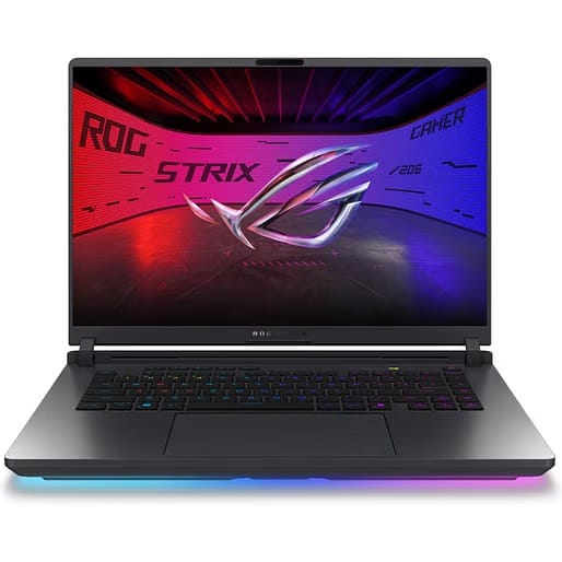 Asus Strix G16 16" 2.5K AI 240Hz Laptop, Ultra 9 275HX, 64GB RAM, 2TB (1TB+1TB) SSD, RTX 5070 Ti, Windows 11 Home
