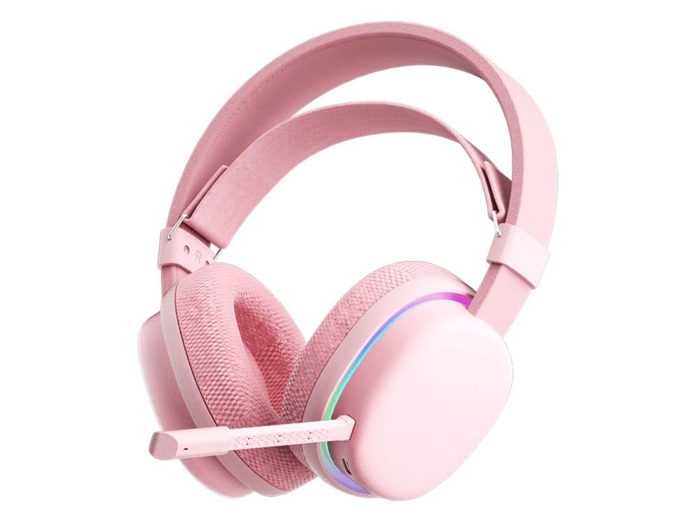 AULA G7 Pro Wireless Tri-Mode Gaming Headset - Pink