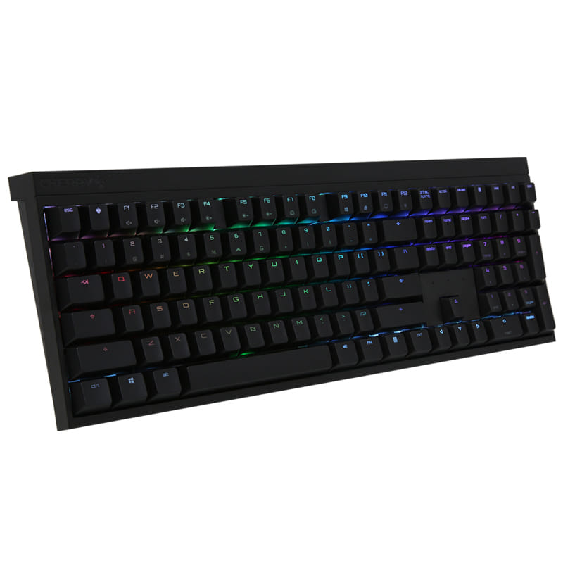 Cherry MX 2.0S RGB Gaming Keyboard Black Version - MX Red Switch