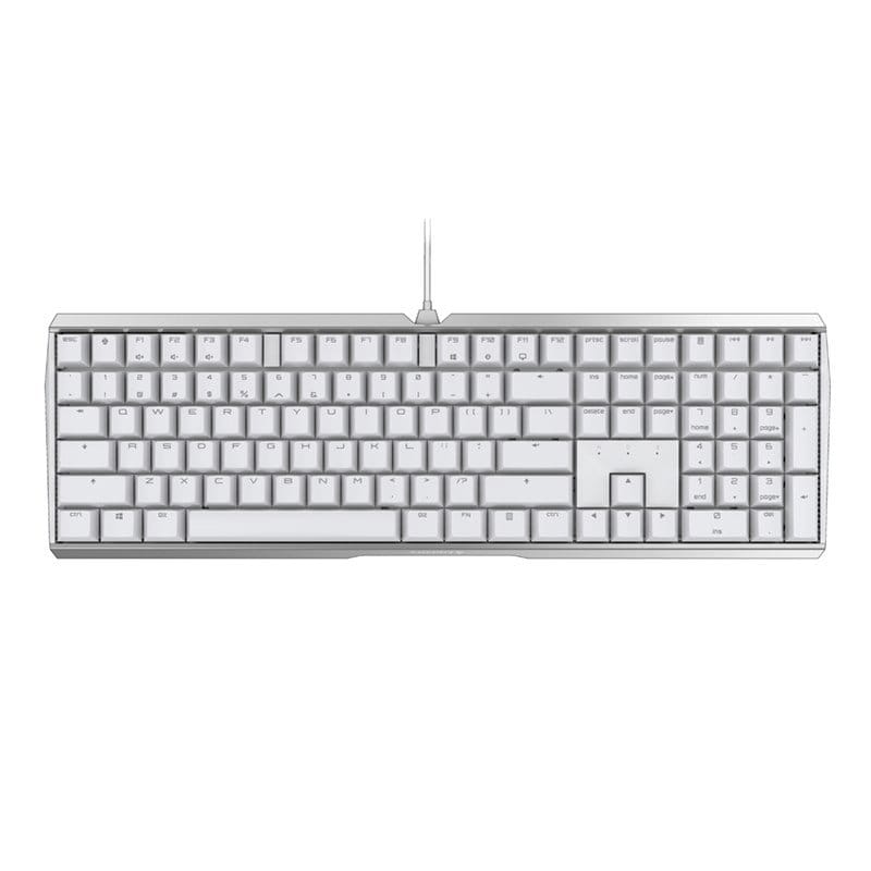 Cherry MX 3.0S NBL Gaming Keyboard White Version - MX Red Switch