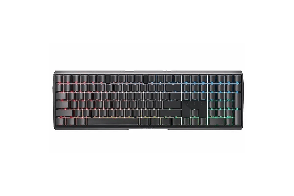 Cherry MX 3.0S RGB Gaming Mechanical Keyboard Black MX Red Silent Switch