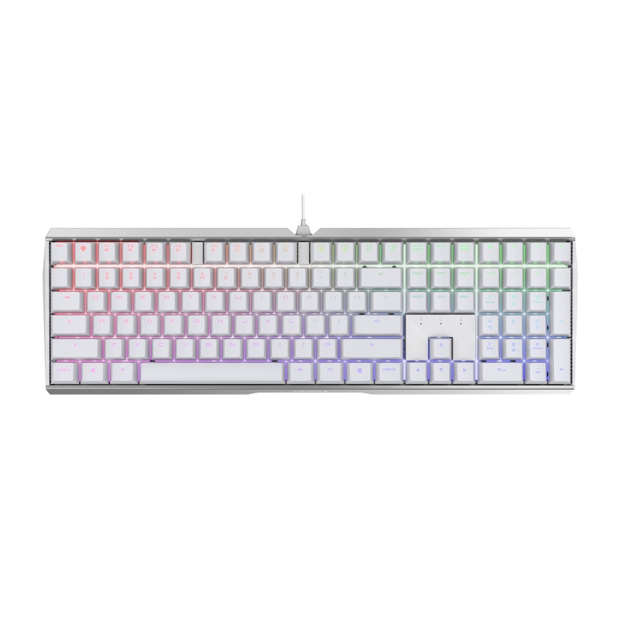 Cherry MX 3.0S RGB Gaming Keyboard White Version - MX Black Switch