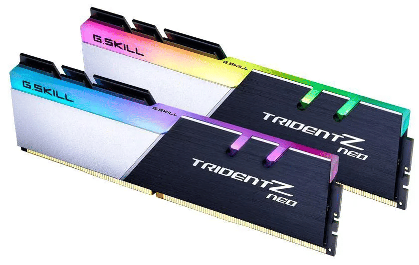 G.SKILL DDR4-3600MHz CL18 16GB(8GBx2) ② G.Skill Trident Z Neo RGB 16GB(2x8GB) DDR4-3600 CL18 Memory