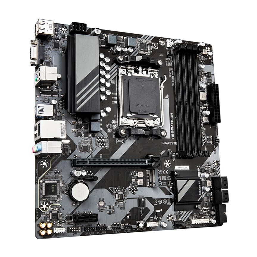 Gigabyte A620M DS3H 1.0 AM5 Micro-ATX Motherboard