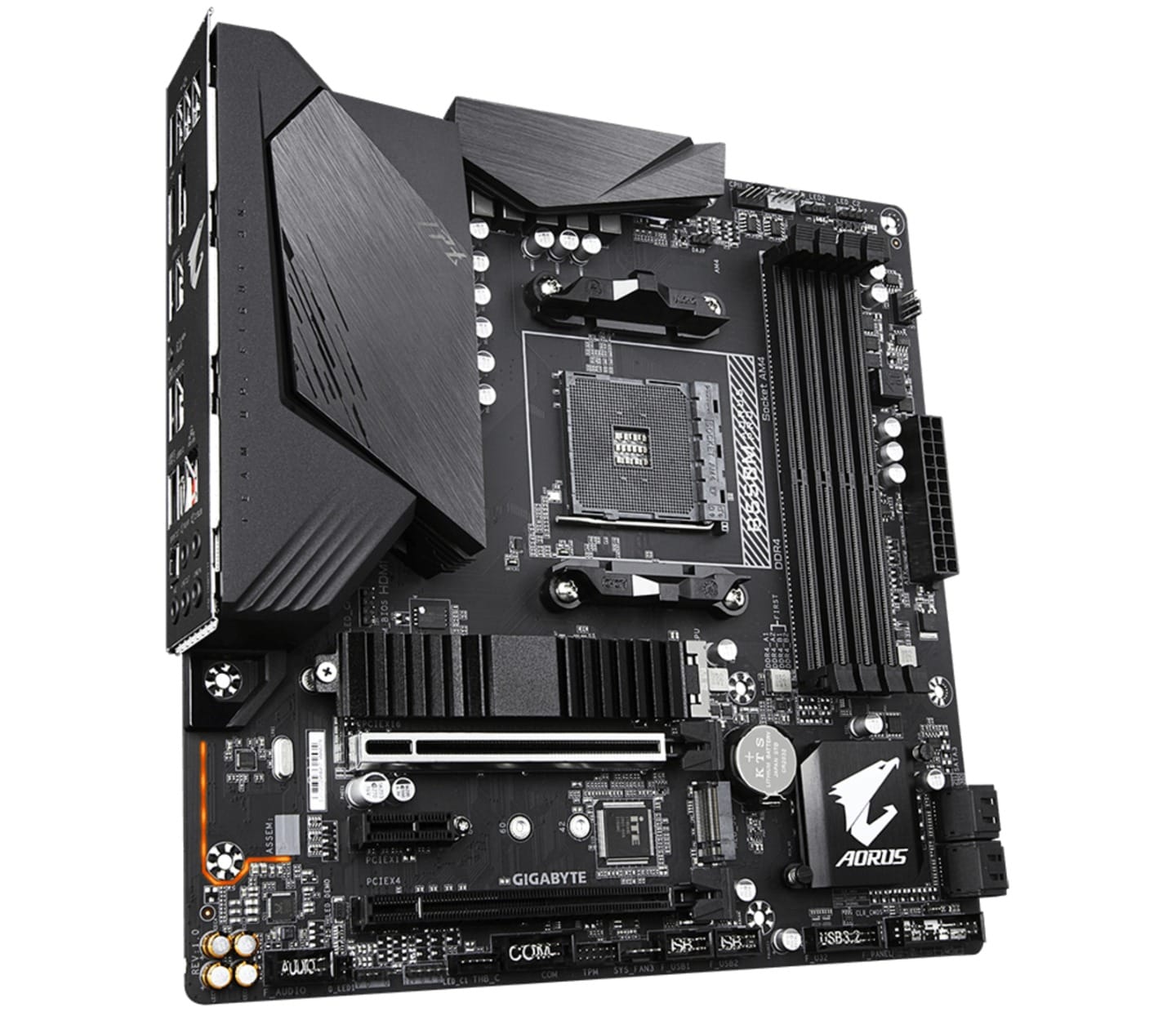 Manufacturer Refurbishe Gigabyte B550M AORUS PRO mATX Motherboard