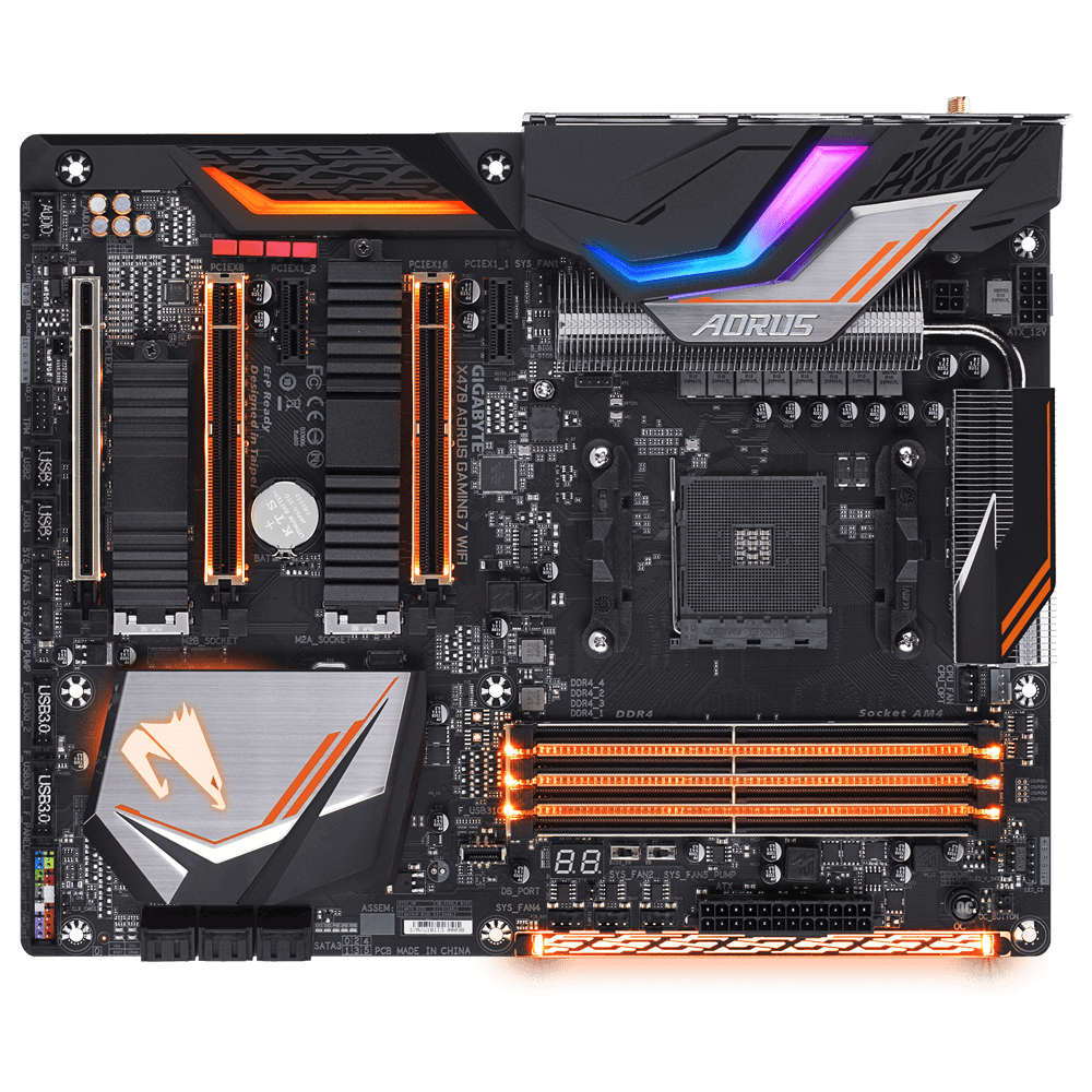 Gigabyte AORUS Gaming Wi-Fi AM4 ATX Motherboard