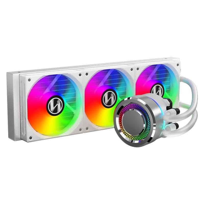 Lian Li Galahad 360 Closed Loop ARGB All-In-One Liquid CPU Cooler - Silver