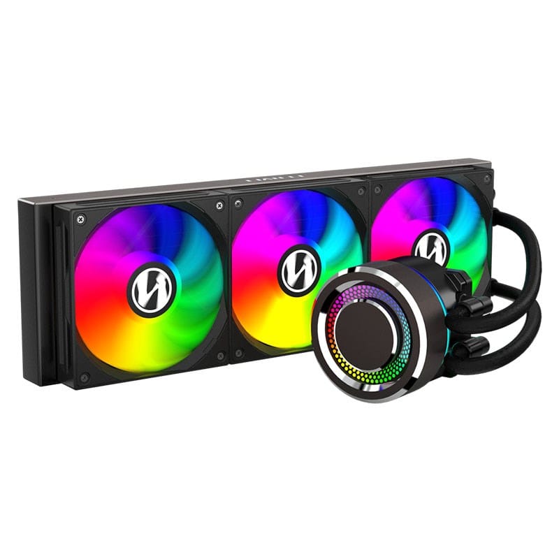Lian Li Galahad 360 Closed Loop ARGB All-In-One Liquid CPU Cooler - Black
