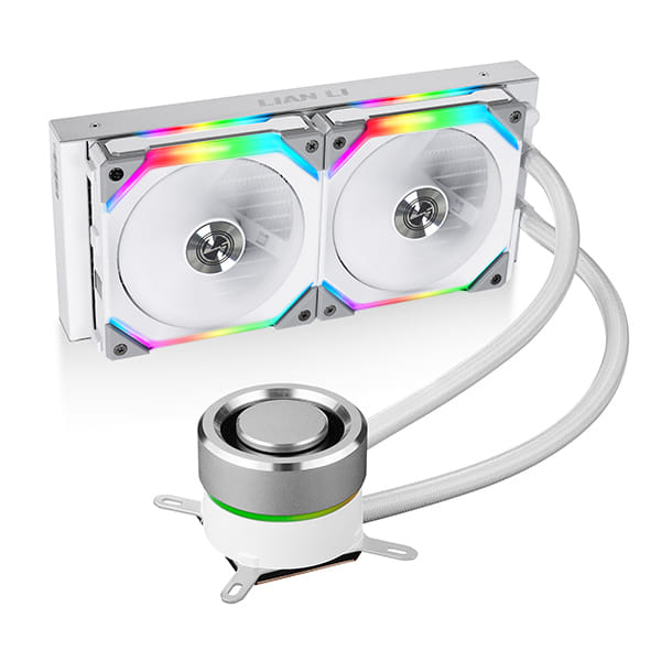 Lian Li Galahad 240 SL120 AIO CPU Cooler White