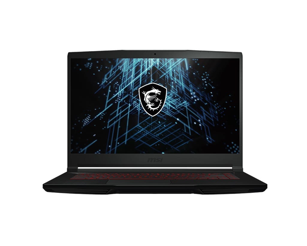 MSI GF63 Thin 15.6" FHD Laptop, i5-11400H, 8GB RAM, 512GB SSD, GTX 1650, Windows 11 Home - Black
