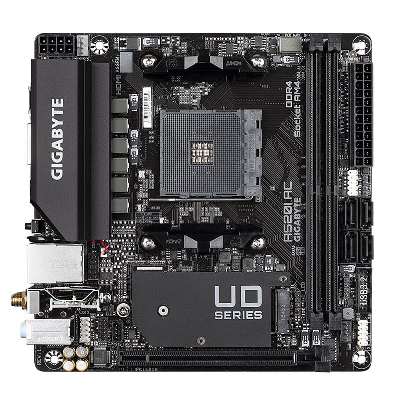 Gigabyte A520i AC AM4 Mini ITX Motherboard