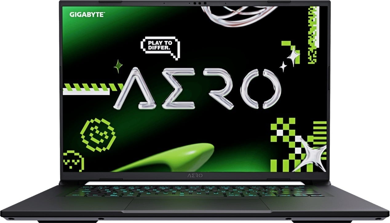 Gigabyte AERO X16 1WH 16" WQXGA 165Hz IPS Laptop, Ryzen AI 7 350, 64GB RAM, 2TB (1TB + 1TB) SSD, RTX 5070, Windows 11 Home - Lunar White
