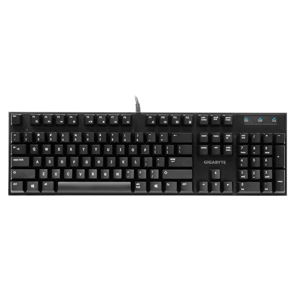 Gigabyte FORCE K83 Mechanical Gaming Keyboard - Cherry MX Red (FORCE-K83-RED)