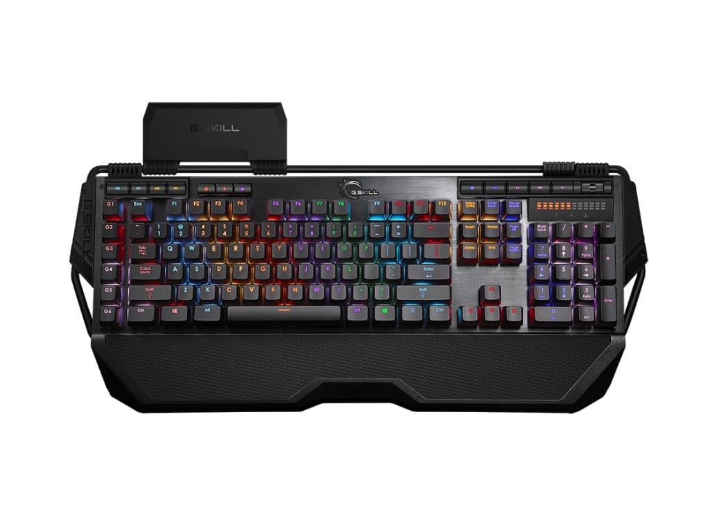G.Skill RIPJAWS KM780 RGB Mechanical Gaming Keyboard - Cherry MX Brown