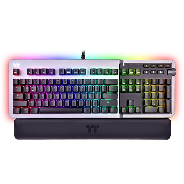 Thermaltake Argent K5 RGB Gaming Keyboard - Silver Switch