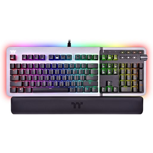 Thermaltake Argent K5 RGB Gaming Keyboard - Silver Switch