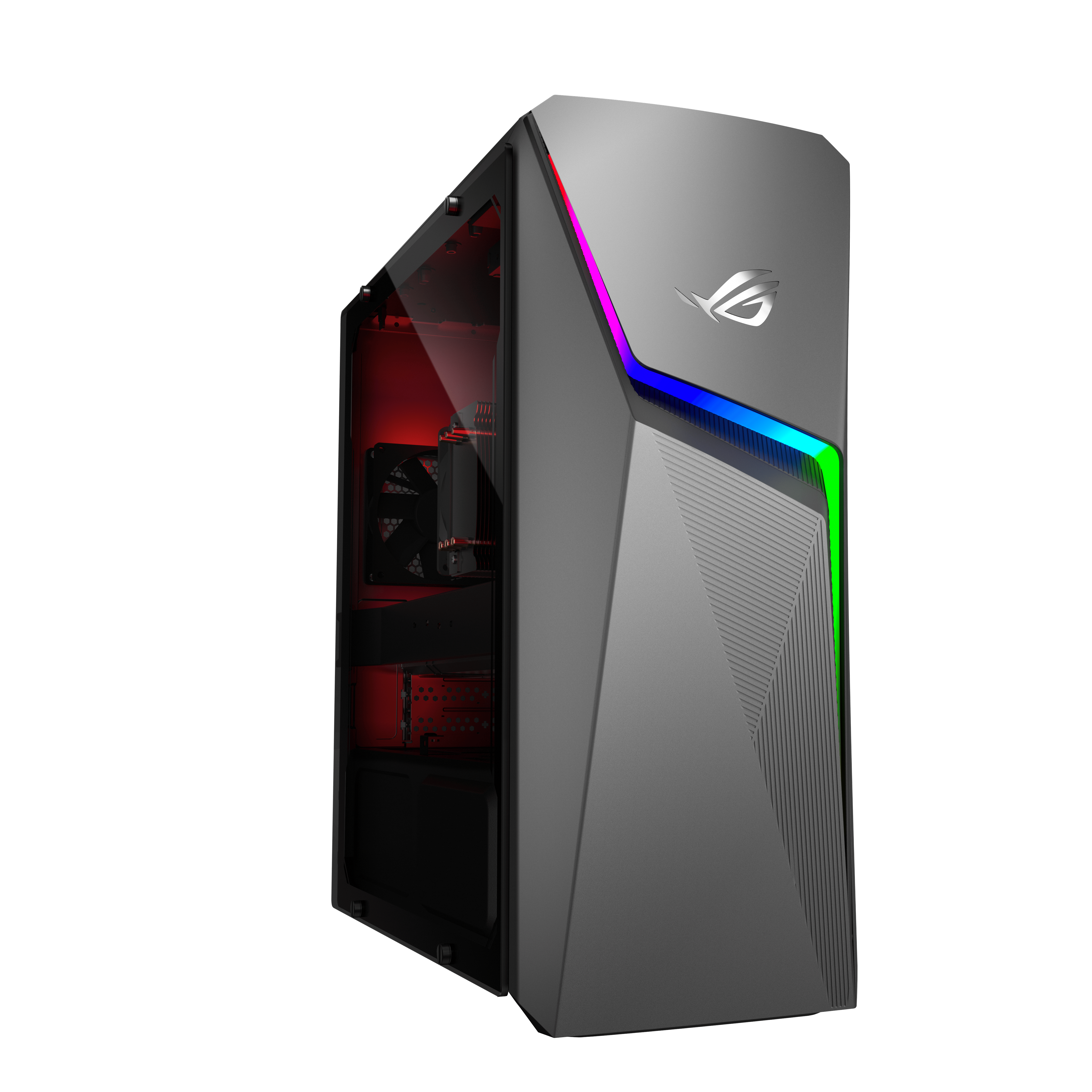 Asus ROG Strix GL10DH Gaming Desktop PC, R7-2700/GTX1650/8GB/512GB SSD/W10