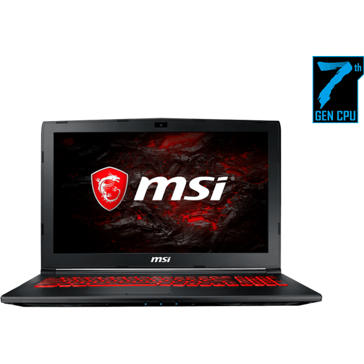EX DEMO MSI GL62MVR 7RFX 1212AU 15.6 FHD Gaming Laptop i7 7700HQ GTX 1060 8GB 128GB 1TB Win10H