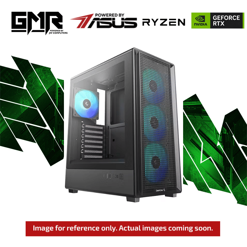 GMR Dawn RTX 3060 Gaming PC - (Ryzen 5 5500 | 16GB RAM | RTX 3060 12GB | 500GB NVMe SSD | 650W Gold | Windows 11)
