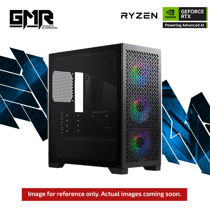 GMR Firefly 5060Ti Gaming PC - (Ryzen 7 5800X3D | 32GB RAM | RTX 5060 Ti 16G | 1TB NVMe SSD | 650W Gold | Windows 11)