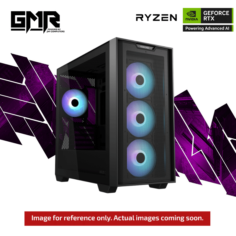 GMR Flash 5070 Gaming PC - (Ryzen 7 5800X3D | 32GB RAM | RTX 5070 12G | 1TB NVMe SSD | 750W Gold | Windows 11)