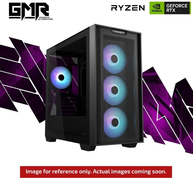 GMR Flash 5070 Gaming PC - (Ryzen 7 5800X3D | 32GB RAM | RTX 5070 12G | 1TB NVMe SSD | 750W Gold | Windows 11)