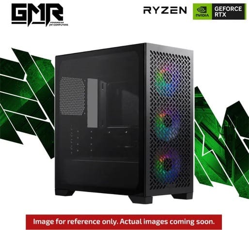 GMR Genesis 5050 Gaming PC - (Ryzen 5 5600 | 16GB RAM | RTX 5050 8G | 500GB NVMe SSD | 650W | Windows 11)
