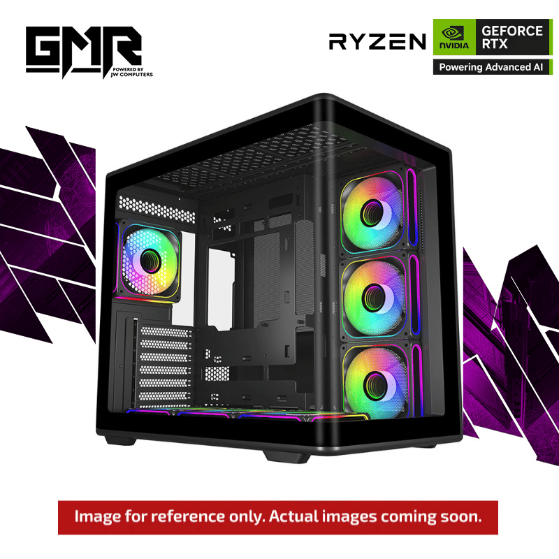 GMR Ghost 5070Ti Gaming PC - (Ryzen 9 9900X3D | 64GB RAM | RTX 5070 Ti 16G | 2TB NVMe SSD | 850W | Windows 11)